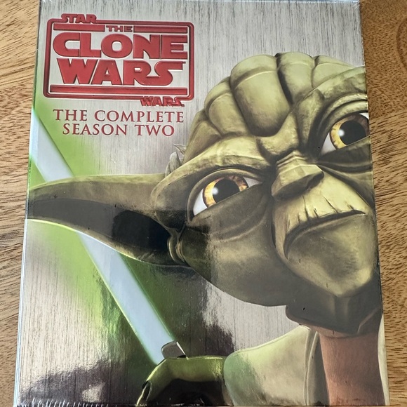 Star Wars: The Clone Wars Season Two Blu-ray.